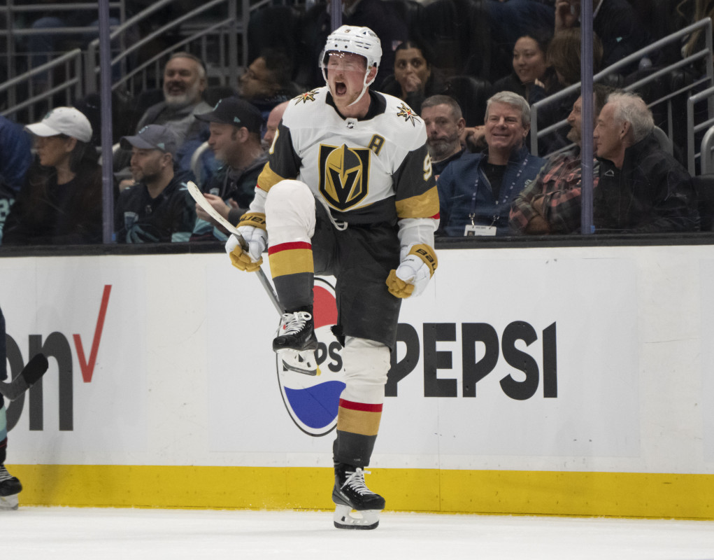 Eichel's 200th Career Goal Gives Golden Knights 5-4 Overtime Victory ...