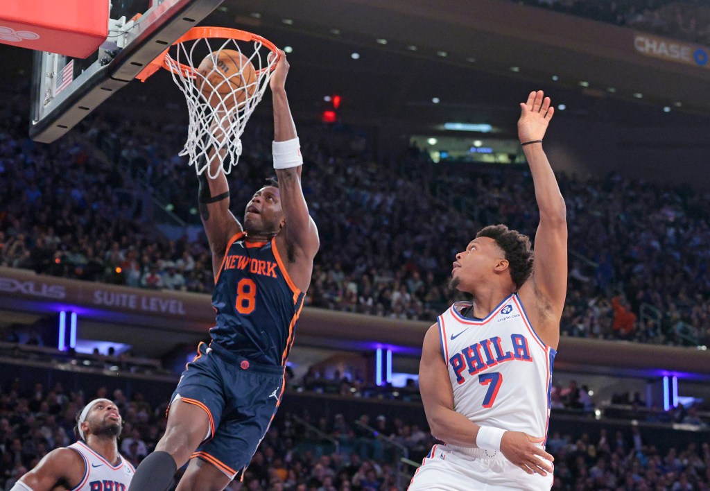 Knicks Clamp Down On 76ers To Avenge Loss With Rout In OG Anunoby’s Return