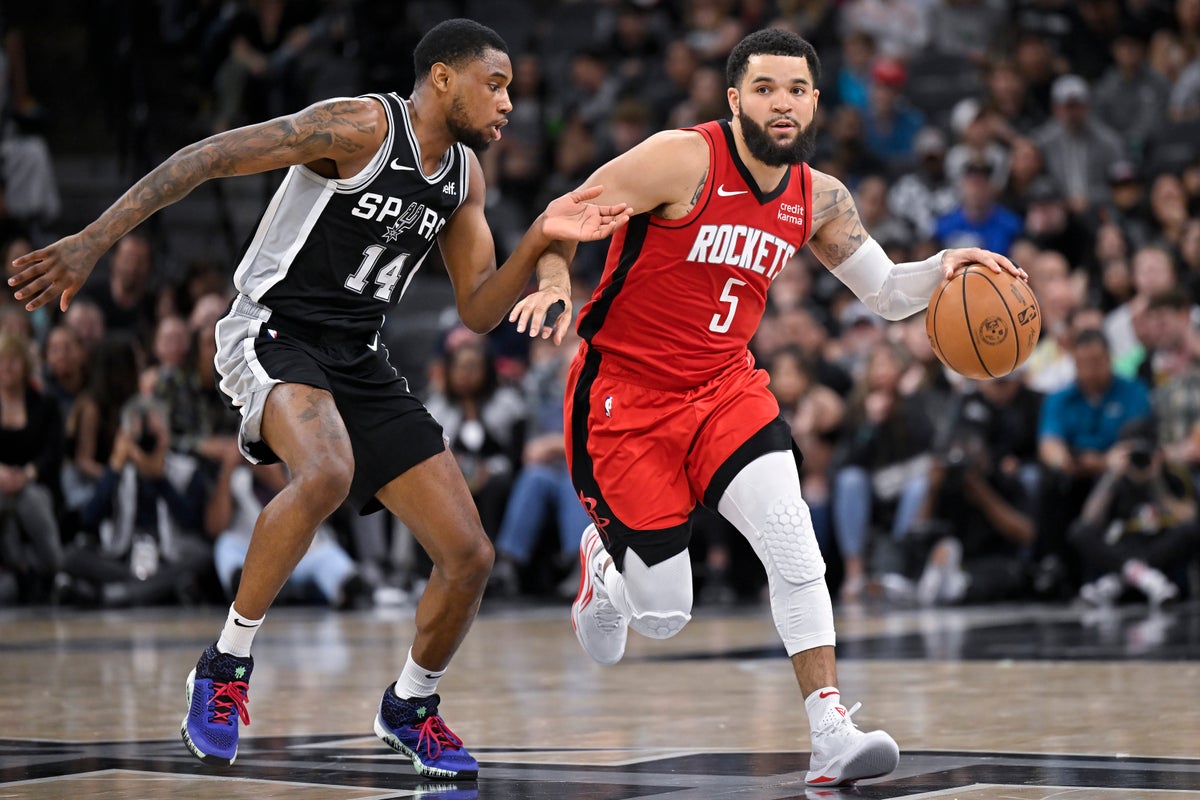 VanVleet Anota 21 Puntos Y Los Rockets Vencen 103-101 A Los Spurs En ...