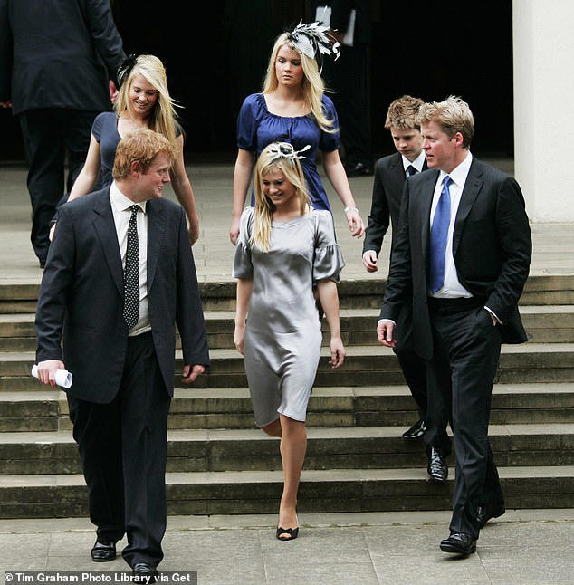 The Spencer family pictured at the 10th Anniversary Memorial Service for Diana, Princess of Wales at the Guards Chapel, Wellington Barracks in August 2007