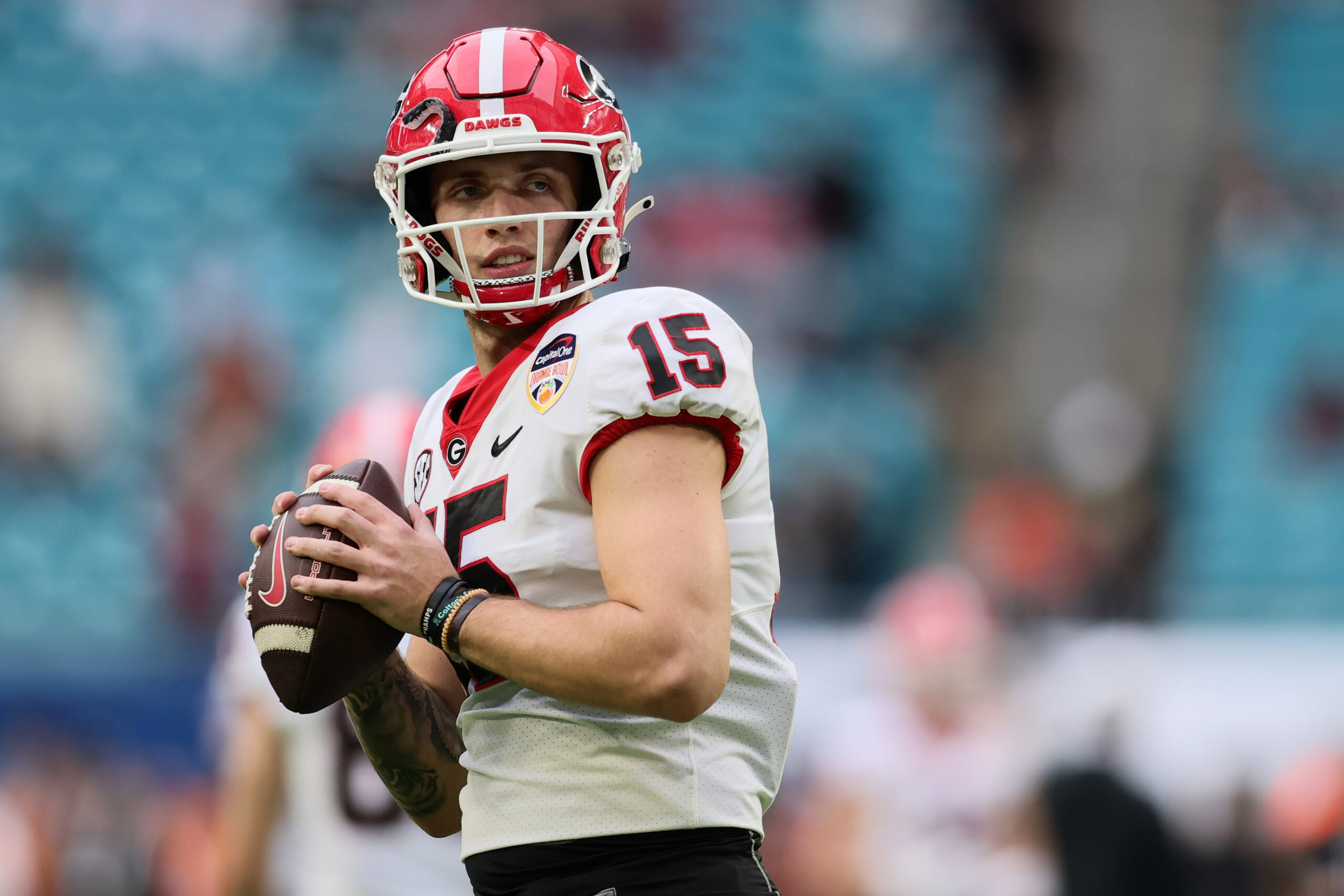Top 10 2025 NFL Draft QBs Carson Beck, Shedeur Sanders Lead a Group