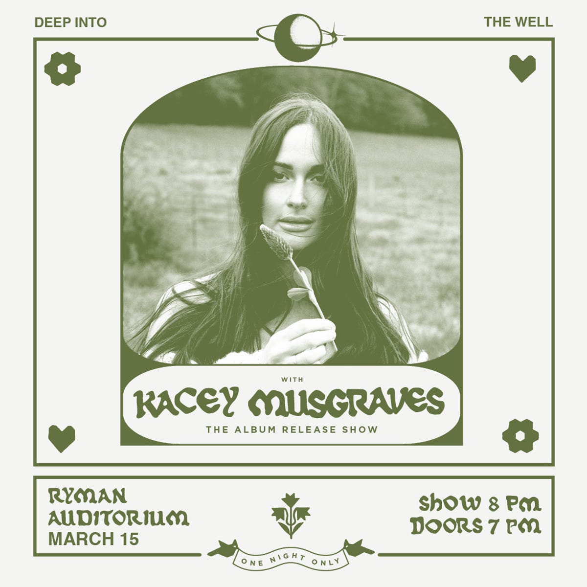 Kacey Musgraves Announces 'Deeper Well' Release Show At Ryman ...