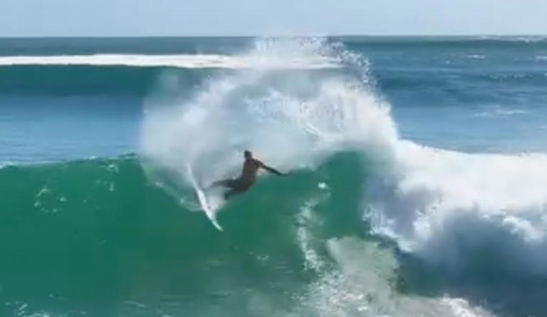 Kelly Slater Seen Surfing Gold Coast After Supertubos Injury Withdrawal