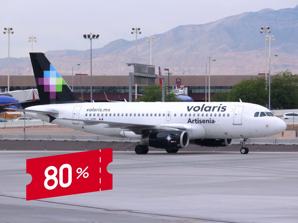 ¡Volaris Remata Vuelos! Ofrece 80% De Descuento Para Viajar Dentro Y ...