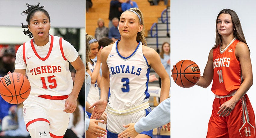 IHSAA Girls Basketball IndyStar 2023-24 All-East Team