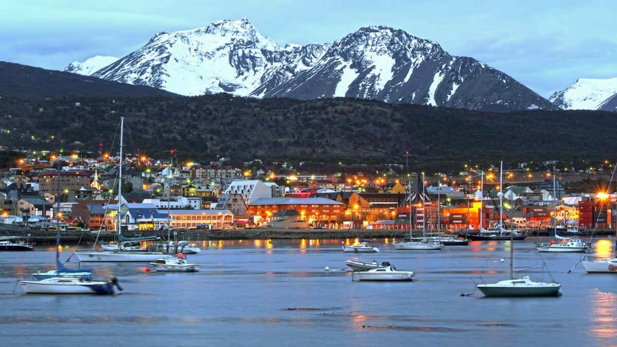 <p>The southernmost city in the world, Ushuaia, is the launching point for Antarctic expeditions. Its dramatic landscapes offer hiking in Tierra del Fuego National Park, where you can walk through sub-Antarctic forests and canoe in the Beagle Channel. </p><p>Kayaking and sailing excursions provide close encounters with marine wildlife, including penguins and sea lions.</p>