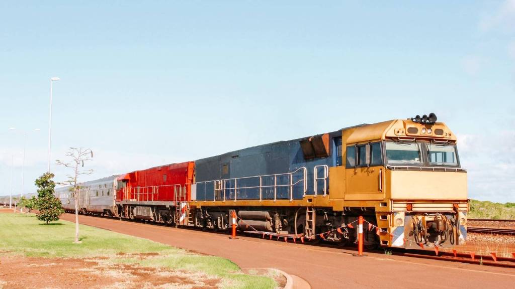 <p>If you want to get to grips with the vast and remote Australian outback, there’s no better way than booking a seat on the Ghan. The route connects Adelaide and Darwin, cutting through the middle of the country. Alternatively, a shorter Red Center Explorer route can transport you from Adelaide to Alice Springs or vice versa.</p><p class="has-text-align-center has-medium-font-size">Read also: <a href="https://worldwildschooling.com/surreal-landscapes-on-earth/">Most Captivating Landscapes Around the World</a></p>