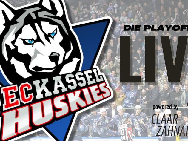 live auf hna.de: kassel huskies treffen in spiel 6 auf regensburg