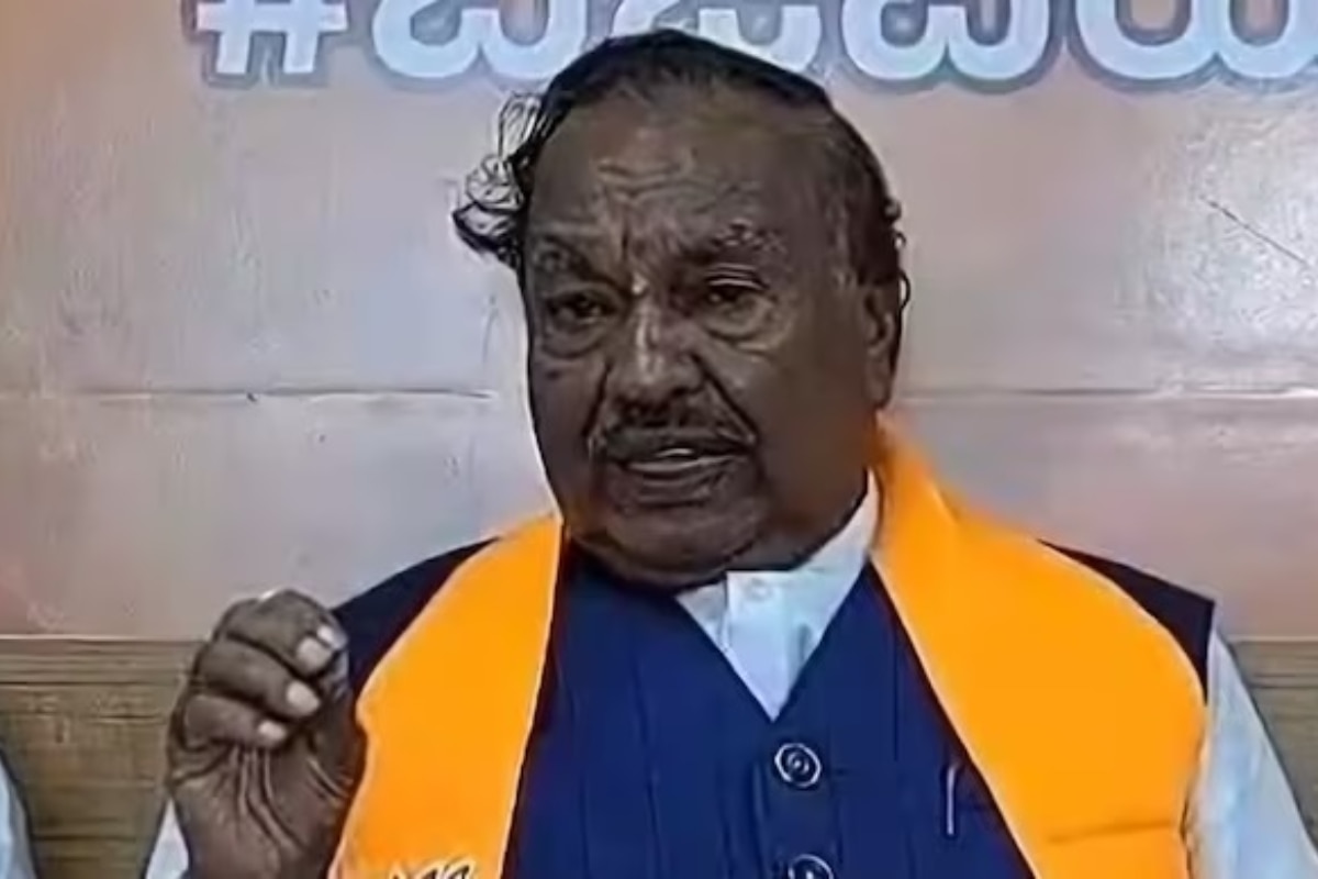 Karnataka BJP Leader KS Eshwarappa Hits Out At BS Yediyurappa For ...