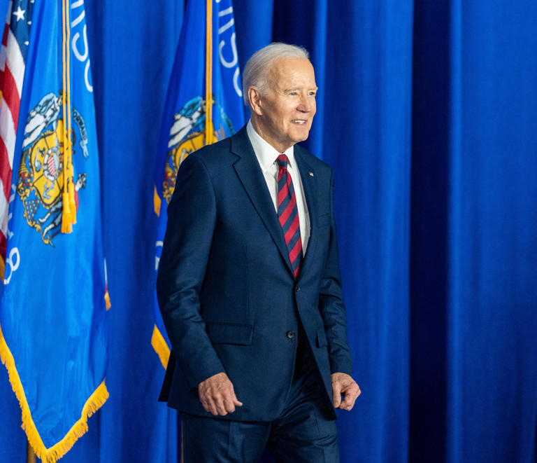 President Joe Biden speaks on Wednesday, March 13, 2024, at the Pieper-Hillside Boys & Girls Club in Milwaukee.