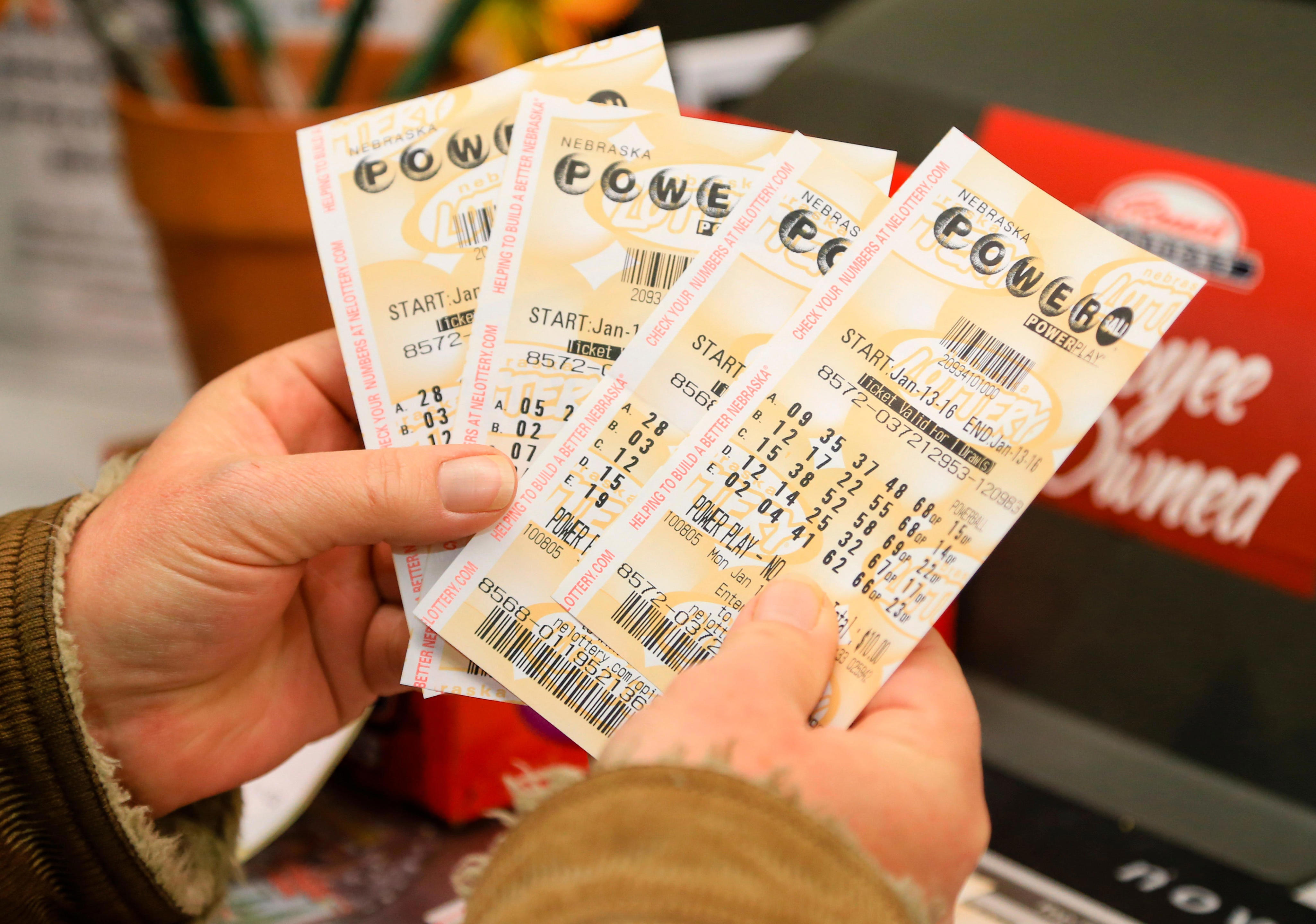 Winning Powerball numbers from Wednesday, March 27, 2024. Jackpot