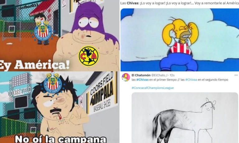 América Vs Chivas Los Mejores Memes Que Dejó El Emocionante Partido En