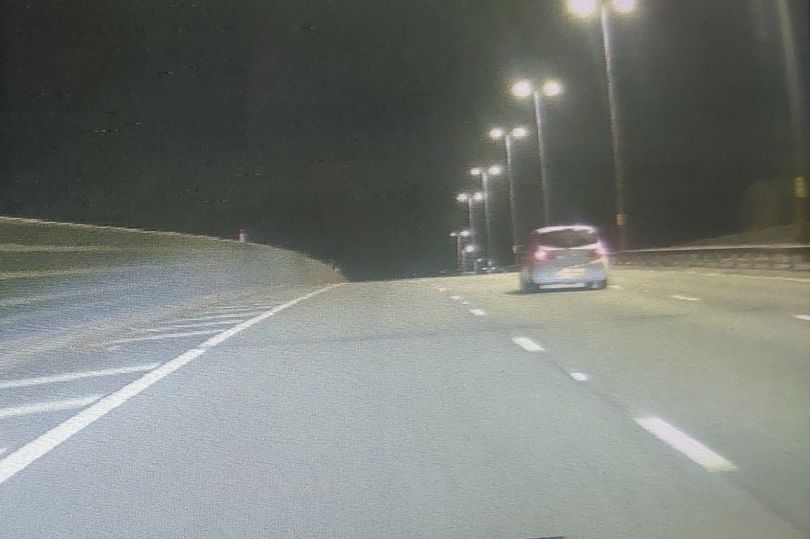 driver arrested after 'doing 50km/h on motorway' during middle of night