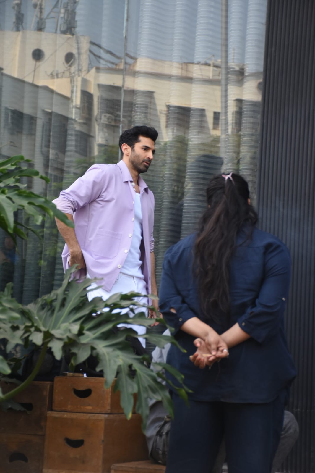 Ananya Panday And Aditya Roy Kapur Spotted Twinning In Purple, SEE PICS