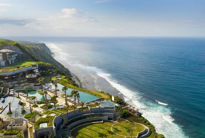 <p>You wouldn’t visit Bali and miss out on this perfect Indonesian escape. Sited on a cliff overlooking the Indian Ocean, this $700/night retreat offers stunning scenery and a focus on wellness. Enjoy yoga classes, infinity pools, and delicious meals prepared with fresh, local ingredients.</p>