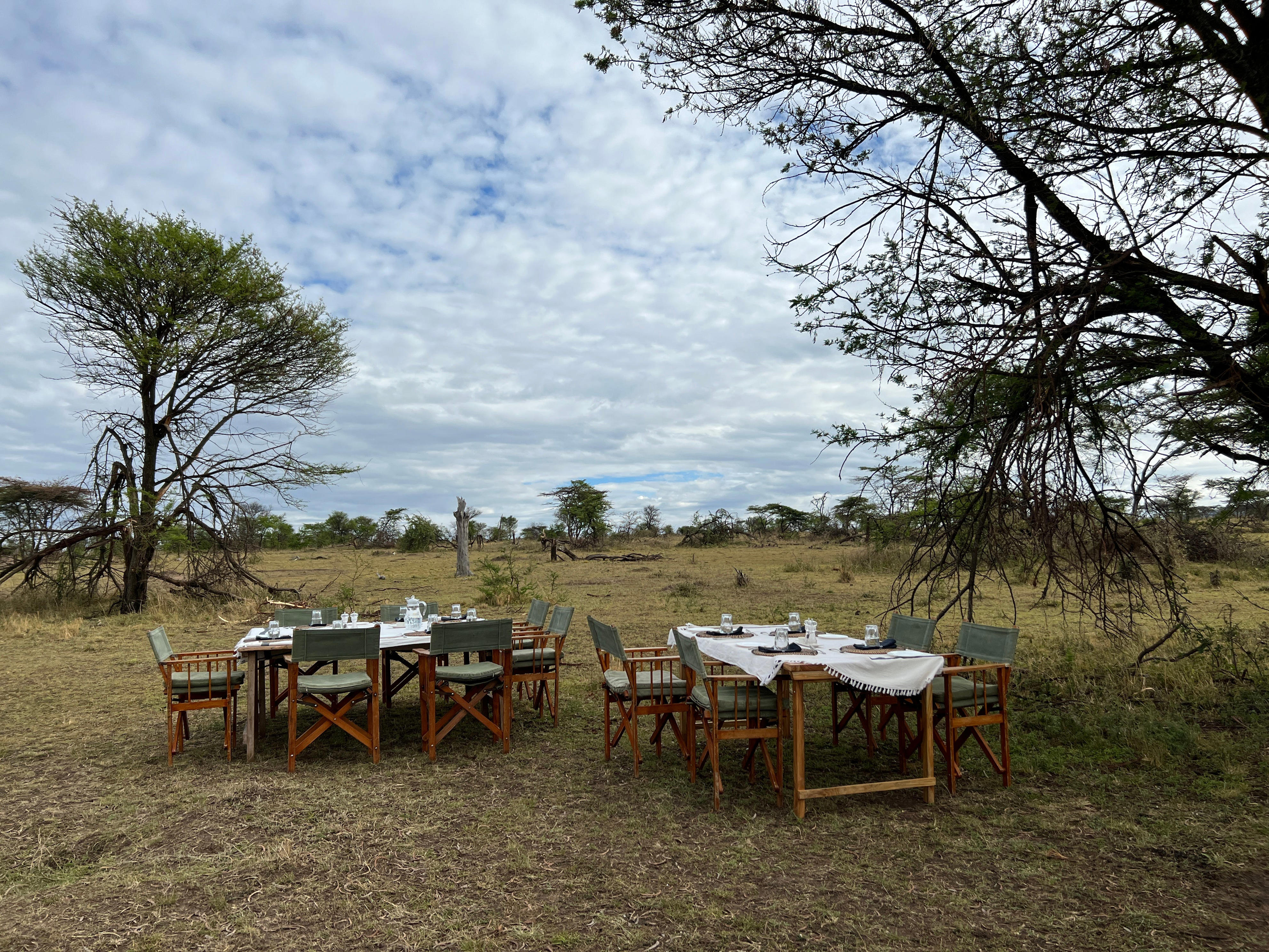 <p>On one day of the trip, we had a special bush breakfast. It was one of the extra activities we got with that special add-on package.</p><p>Instead of our usual safari breakfast, we had freshly prepared omelets in the wild.</p>