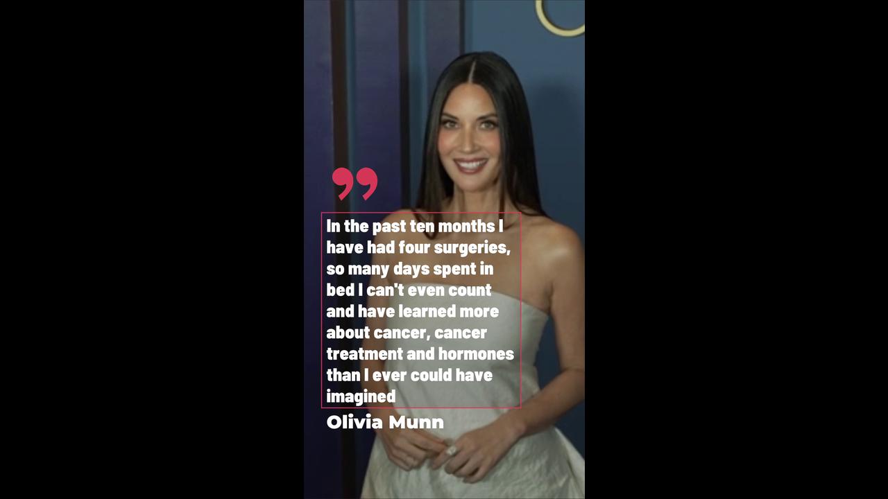 Olivia Munn Reveals She Has Breast Cancer And Had A Mastectomy - #Shorts