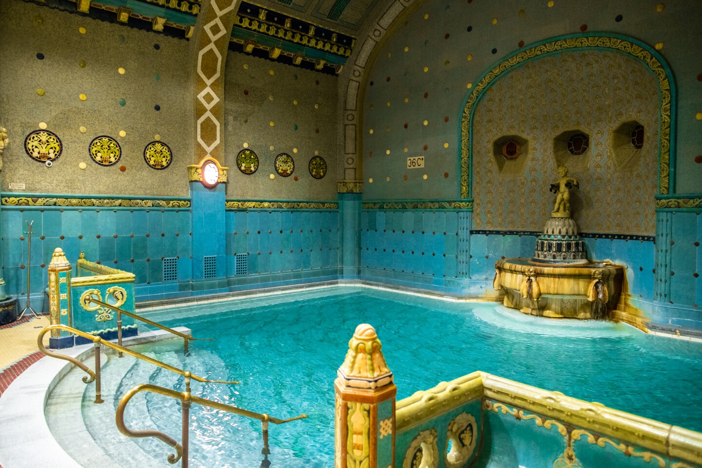 <h2>Our favorite thermal bathhouses in Budapest</h2> <p>Some of our <a class="Link" href="https://www.afar.com/magazine/the-ultimate-guide-to-budapests-historic-thermal-baths-and-spas" rel="noopener">favorite baths in Budapest</a> to visit include:</p> <ul>   <li><a class="Link" href="https://www.gellertbath.hu/" rel="noopener">Gellért Baths</a>: Built in 1918 as part of the stately Hotel Gellért, this is a fine example of Budapest’s early 20th-century bathing culture.</li>   <li><a class="Link" href="https://szechenyibath.com/" rel="noopener">Széchenyi Thermal Bath</a>: Budapest’s most popular thermal bath among locals and tourists alike, it’s also the largest spa complex in Hungary. It has multiple outdoor baths as well.</li>   <li><a class="Link" href="https://en.rudasfurdo.hu/" rel="noopener">Rudas Thermal Bath</a>: Located at the Buda end of Erzsébet Bridge, this bathhouse has been welcoming bathers for upwards of 450 years. A rooftop pool has some of the best views of the city.</li>   <li><a class="Link" href="https://www.budapestbylocals.com/veli-bej-bath/" rel="noopener">Veli Bej</a>: This bathhouse was built in the 16th century but recently renovated.</li>   <li><a class="Link" href="https://en.lukacsfurdo.hu/" rel="noopener">Szent Lukács Bath</a>: Known for the healing properties of its waters, this bathhouse also has specialty treatments, such as the Weight Bath used for stretching the back and spinal injuries. </li>  </ul> <p><i>This article originally appeared online in 2019; it was most recently updated on March 14, 2024, to include current information.</i></p>