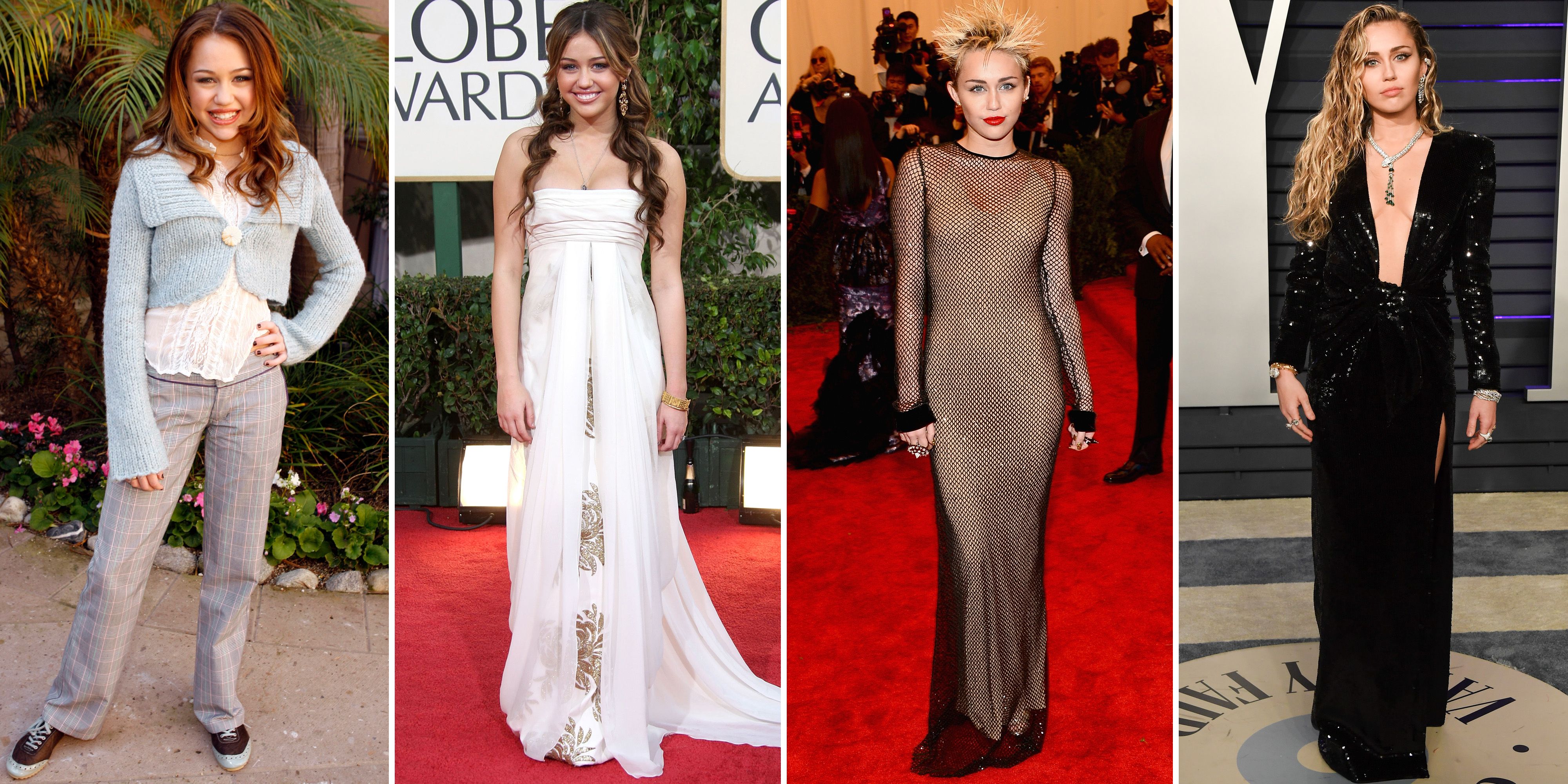 The Complete Style Transformation of Miley Cyrus