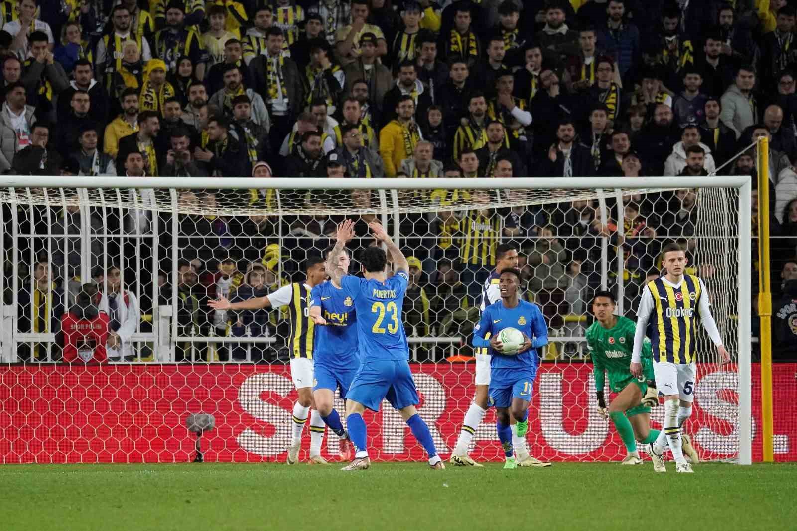 UEFA Avrupa Konferans Ligi: Fenerbahçe: 0 - Union Saint-Gilloise: 1 ...