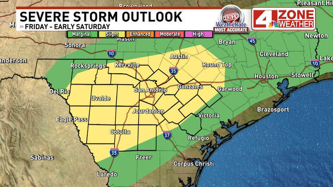 San Antonio braces for possible severe storms