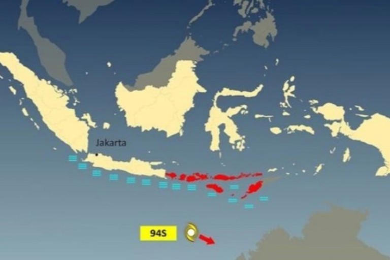 3 Bibit Siklon Tropis Potensi Perpanjang Cuaca Ekstrem Bali Nusra