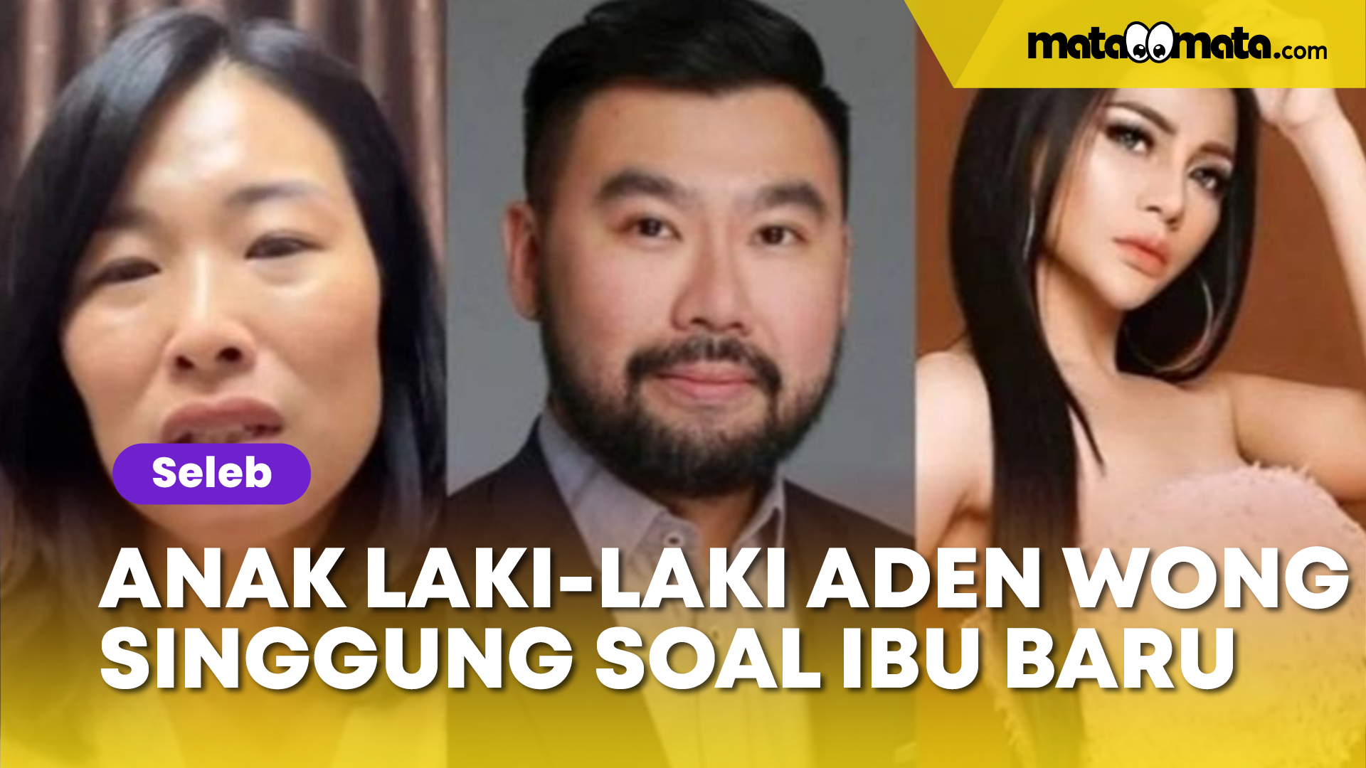 Anak Laki-laki Aden Wong Singgung Soal Ibu Baru, Amy BMJ Ikhlas Cuma ...