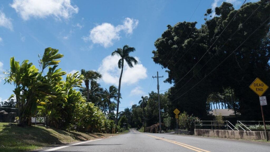 <p>The Big Island Loop Road in Hawaii stretches from Kailua-Kona to Mauna Kea and takes around 7 hours to complete. The 300-mile adventure lets you choose your own fun: hike across volcanic craters, cool off at black sand beaches, or spy a fiery peek into Kilauea, one of the world’s most active volcanoes.</p>