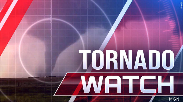 Tornado Watch issued for part of our region