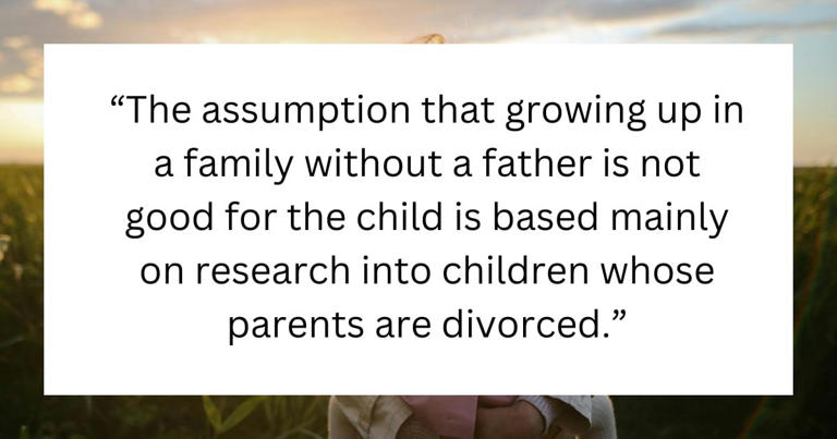 Research shows how single moms are doing quite well at raising kids all on their own