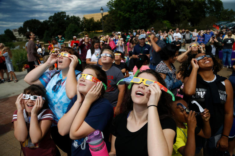 A rare solar eclipse will occur on April 8. Here's a list of local