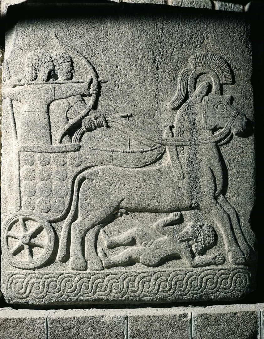 The Hittite invasion ended with the old empire
