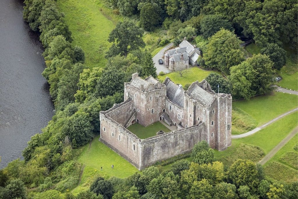 <p>Doune Castle in Scotland served as the primary filming location for “Monty Python and the Holy Grail.” This medieval stronghold offers a glimpse into history and the opportunity to retrace the steps of the Monty Python troupe in their comical quest for the Holy Grail.</p>