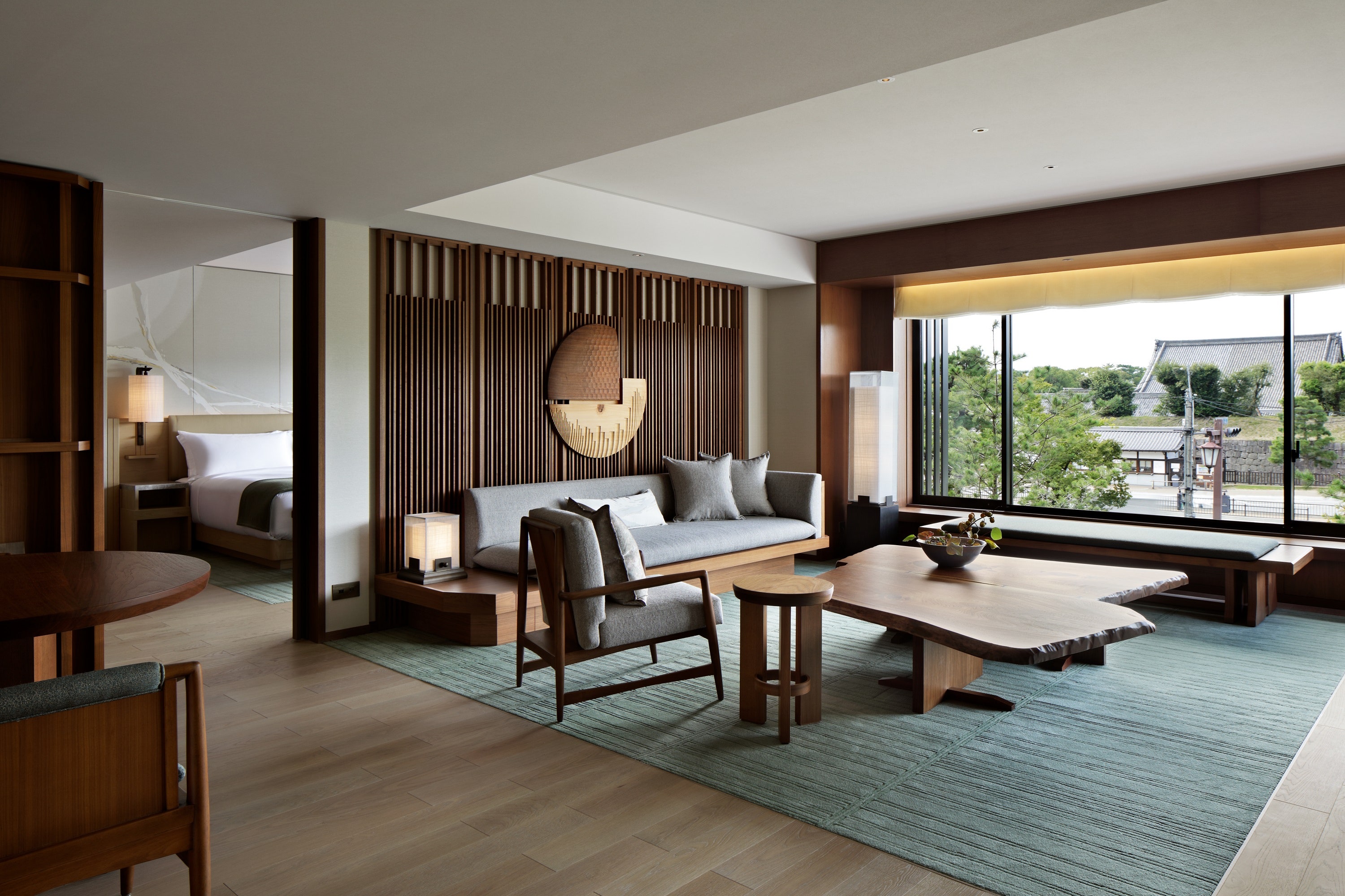 <p>In the middle of Japan’s “cultural capital,” the all-star design team behind <a href="https://www.hotelthemitsui.com/en/kyoto/">Hotel the Mitsui Kyoto</a>’s spared no energy in honoring the city’s extensive history. From the tastefully displayed work by local artists, to the 14,000-square foot traditional Japanese garden, private Onsen facilities, and nature-inspired design, the hotel acts as both a respite and enriching educational experience for any traveler. With interiors designed by André Fu, expect to find calming, streamlined guest rooms that honor the Japanese aesthetic of simplicity and serenity.</p> <p>While at the property, guests can take advantage of a number of cultural activities, including a traditional tea ceremony, lantern-led art tour, and wellness breathing session. In the basement, you’ll find the hotel’s spa, which features a rock-walled thermal spring, two private onsens, and additional treatment rooms offering various services based on the traditional Japanese Anma massage. More alluring yet, Hotel the Mitsui Kyoto is in a seductive location by any architecture fans’ standard: directly across the street from Nijō-jo Castle, with some rooms even offering direct views to the 17th Century UNESCO World Heritage Site.</p> <p><em><a href="https://cna.st/affiliate-link/2rQwPprcmtWkDUJMJHVJ5ijo8qZo3vWcMYnHNGdE7wCTiGjAcWs48B23JX61TmN1ib41VkALCZ8kqEQTL1PnHDwEXs2MJ3reSMAWcdHggZWP8w9EUe5Wi4wK7TBZww2vBjF9jWBXBWrqxcAMte7voF1Y4oNcz1cZL5ka68G8N4gYuQZEm5ZyGWYvUDzpHDz8R" rel="sponsored">Book now</a>.</em></p><p>Sign up for our newsletter to get the latest in design, decorating, celebrity style, shopping, and more.</p><a href="https://www.architecturaldigest.com/newsletter/subscribe?sourceCode=msnsend">Sign Up Now</a>