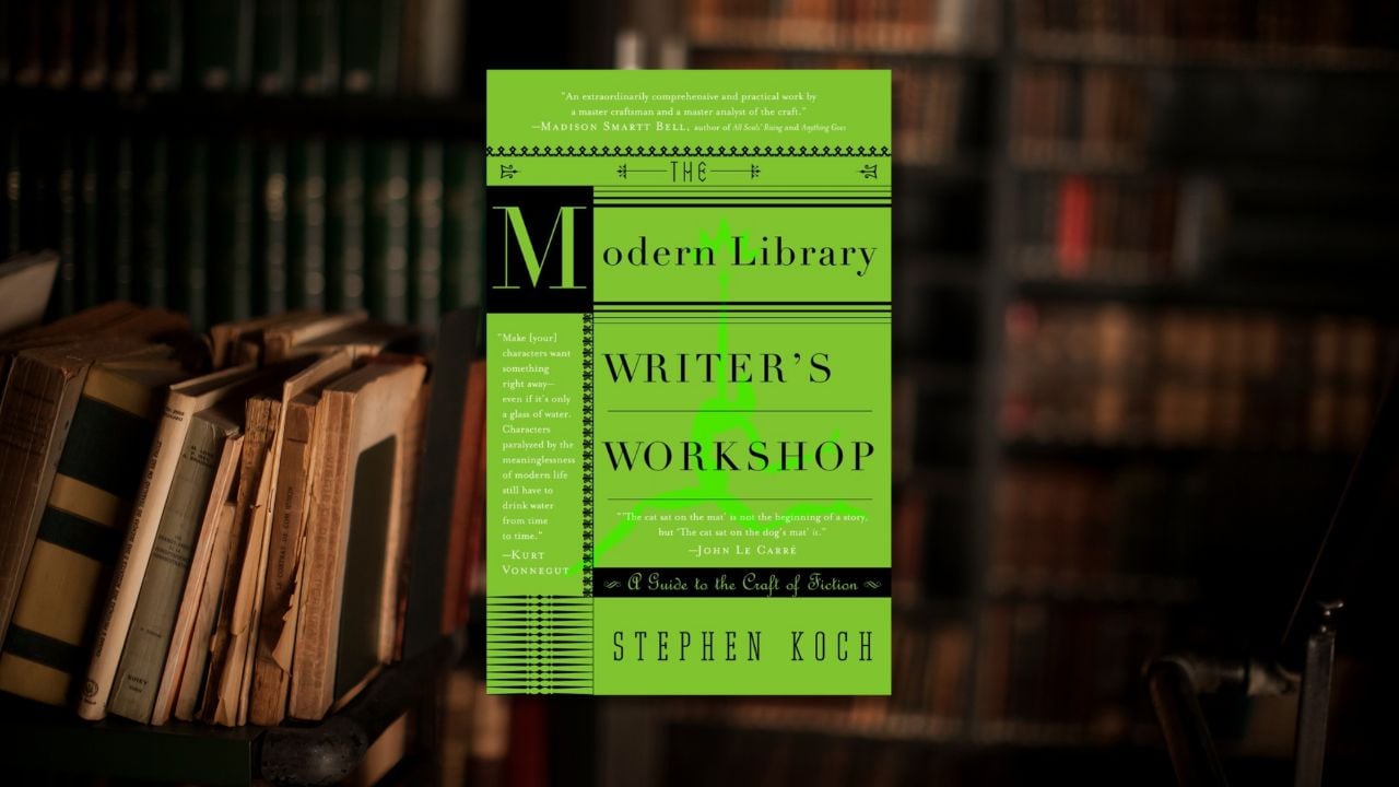 <p><a href="https://www.penguinrandomhouse.ca/authors/16039/stephen-koch" rel="nofollow">Stephen Koch</a>, a novelist, historian, and teacher, taps into his wisdom to offer practical tips to aspiring writers. He explains the entire writing process, from a moment of inspiration to finishing your first draft. His depth of knowledge is powerful and an excellent tool for all types of writers. </p><p>If you ever feel stumped with your writing, this is the book you should reach for. Koch’s encouraging words will inspire you to pick up your pen again and start working on something new or return to that project that took the wind from your sails. </p>