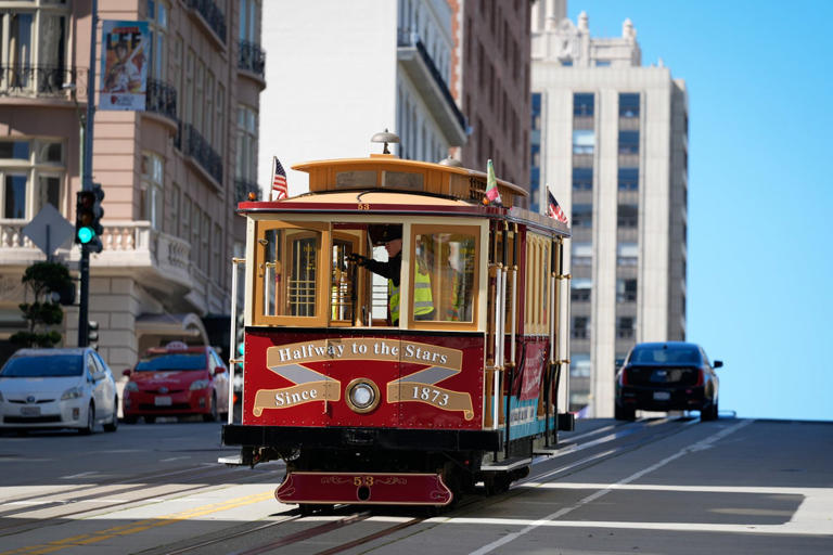 Riders can climb 'halfway to the stars' on San Francisco cable car ...