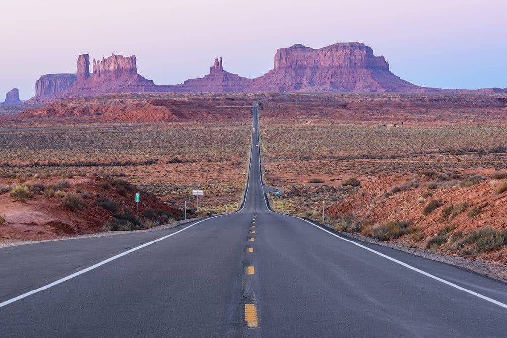 <p>The iconic scene of Forrest Gump running on a long, straight road with Monument Valley in the background is a memorable cinematic moment. Visitors can drive to this exact spot on U.S. Route 163 and experience the vast beauty of this Navajo Nation landmark.</p><p><a href="https://www.msn.com/en-us/channel/source/Lifestyle%20Trends/sr-vid-k30gjmfp8vewpqsgk6hnsbtvqtibuqmkbbctirwtyqn96s3wgw7s?cvid=5411a489888142f88198ef5b72f756ad&ei=13">Follow us for more of these articles.</a></p>