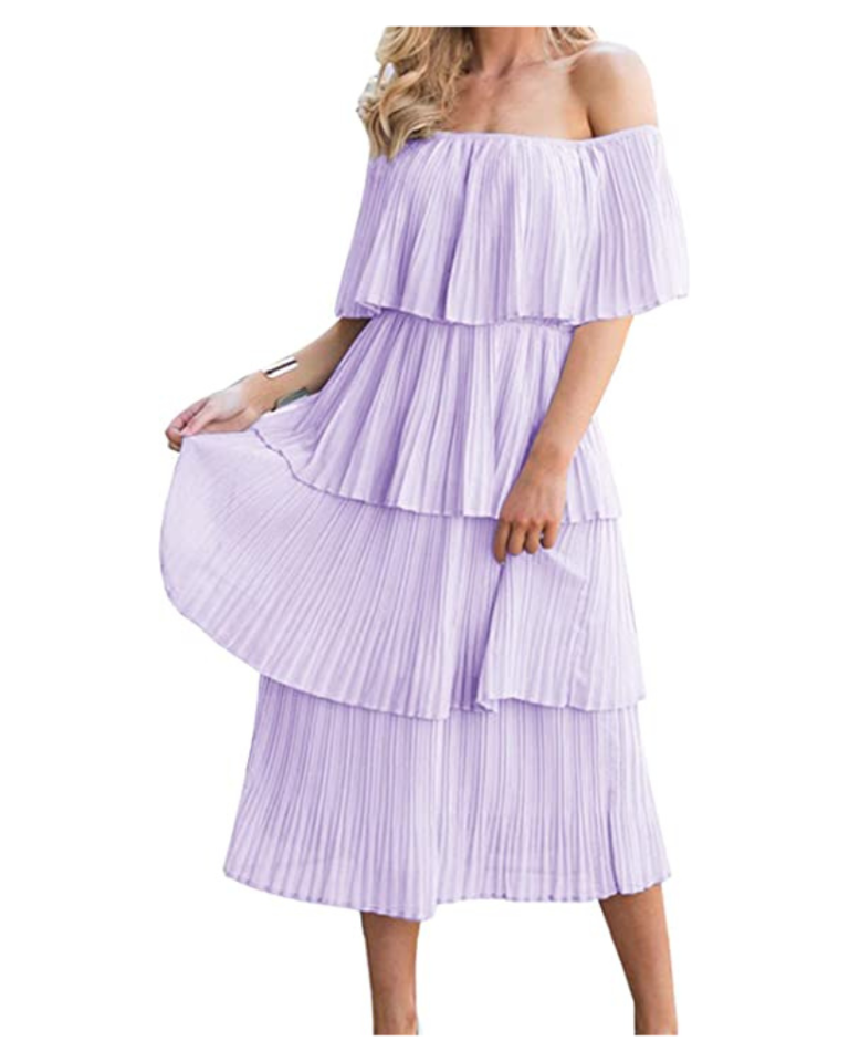 Check Out These Dresses From Amazon In Beautiful Purple Hues