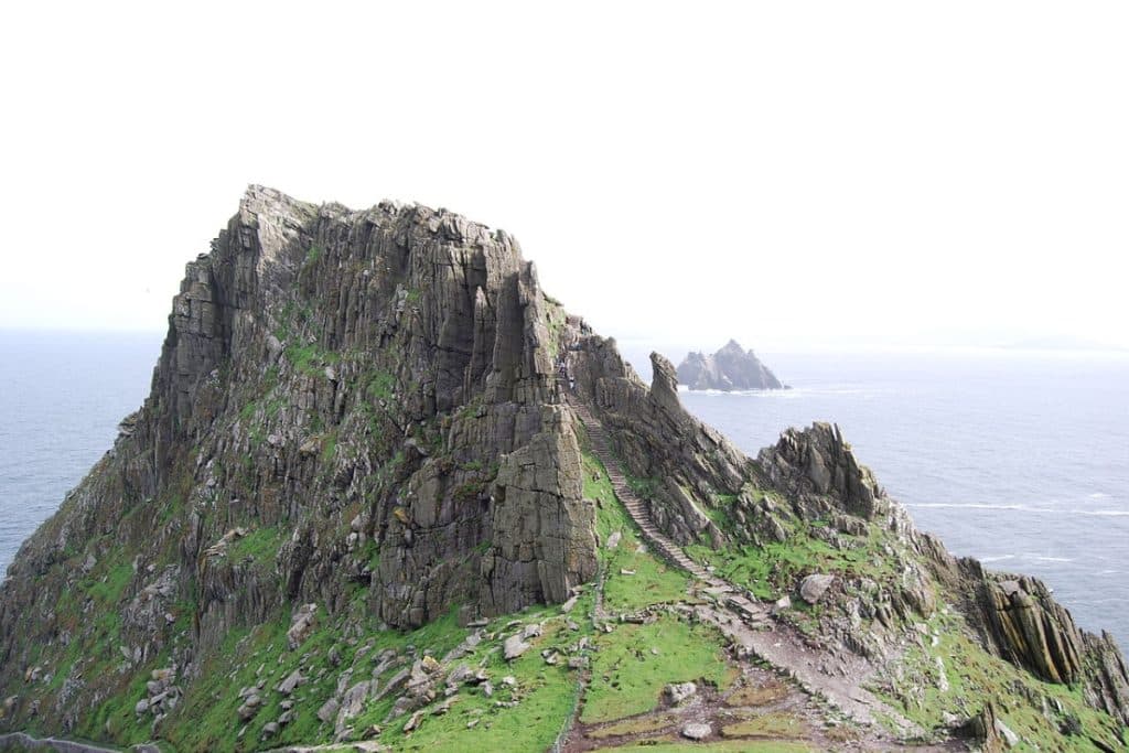 <p>The remote island of Skellig Michael off the coast of Ireland became known worldwide as the hiding place of Luke Skywalker in “Star Wars: The Force Awakens.” The island’s ancient monastic ruins and dramatic ocean views provide a breathtaking experience for Star Wars fans and history enthusiasts alike.</p>