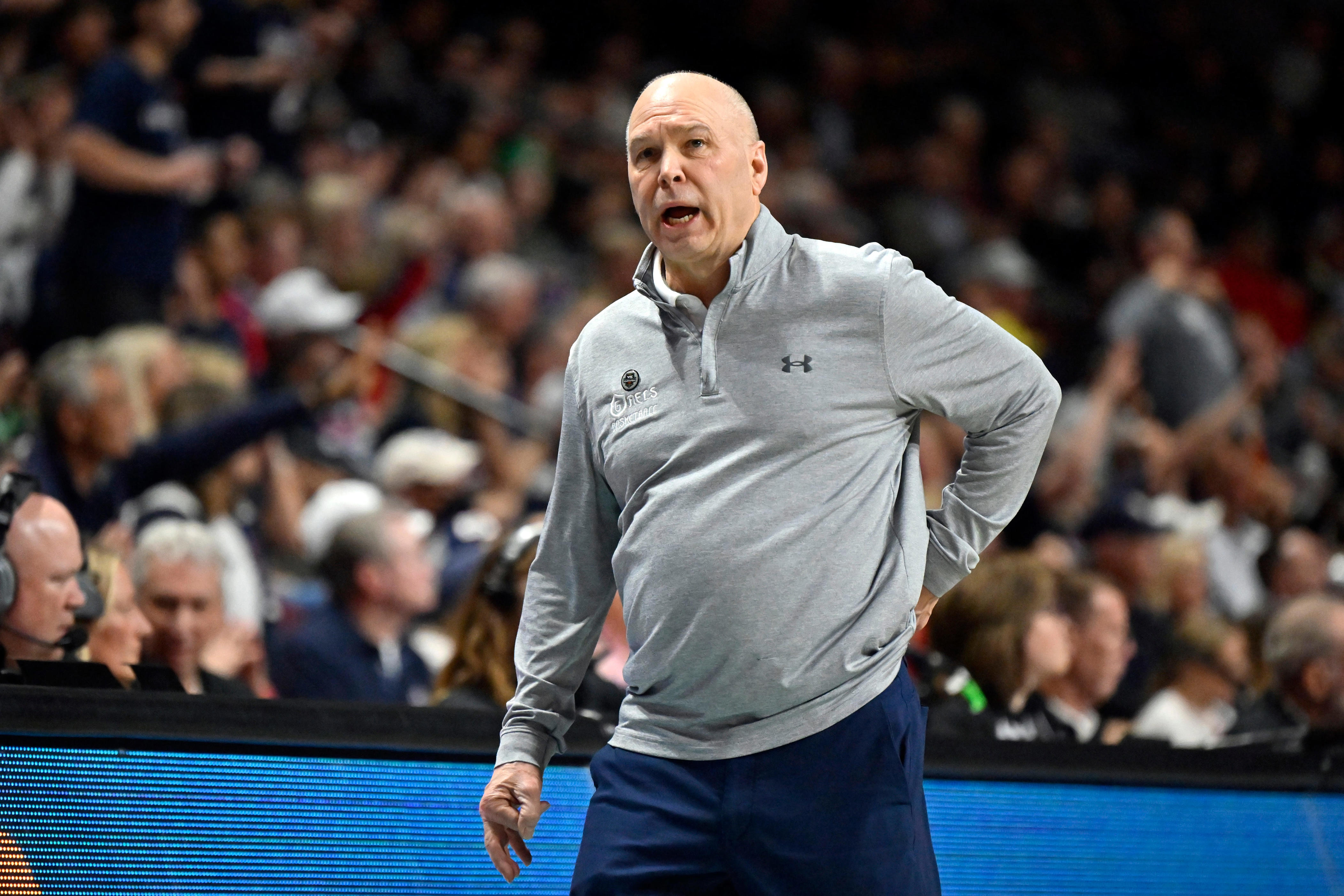 UConn's Dan Hurley Says Bobby Hurley Will Be In Final Four When Arizona ...