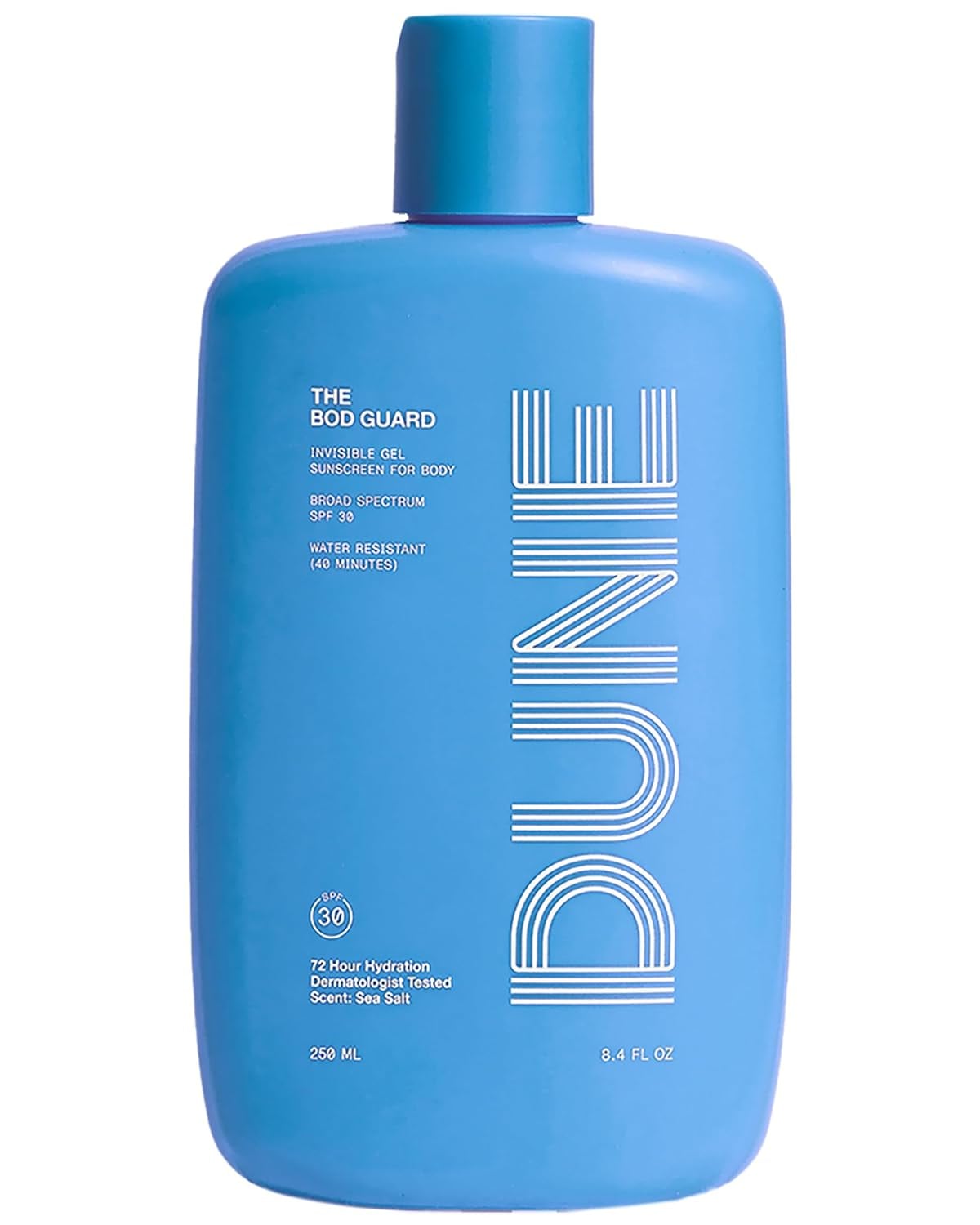 <p><a href="https://www.amazon.com/DUNE-Suncare-Bod-Guard-Award-Winning/dp/B09WRYKL1M/">BUY NOW</a></p><p>$25</p><p><a href="https://www.amazon.com/DUNE-Suncare-Bod-Guard-Award-Winning/dp/B09WRYKL1M/" class="ga-track"><strong>The Bod Guard - Award-Winning Gel Body Sunscreen</strong></a> ($25) </p><p>This clear gel sunscreen's texture is revolutionary - and no, that's not an understatement. It's quick-drying, doesn't leave a white cast, and isn't oily or greasy in the least. Trust us: It'll be worth packing in your checked baggage. Learn more by reading our <a href="https://www.popsugar.com/beauty/dune-suncare-sunscreen-review-49219112" class="ga-track">Bod Guard Gel Body Sunscreen review</a>.</p>