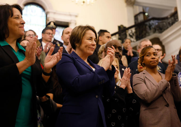 Aides to Governor Maura Healey initially refused to disclose where she traveled for a four-day trip last month.