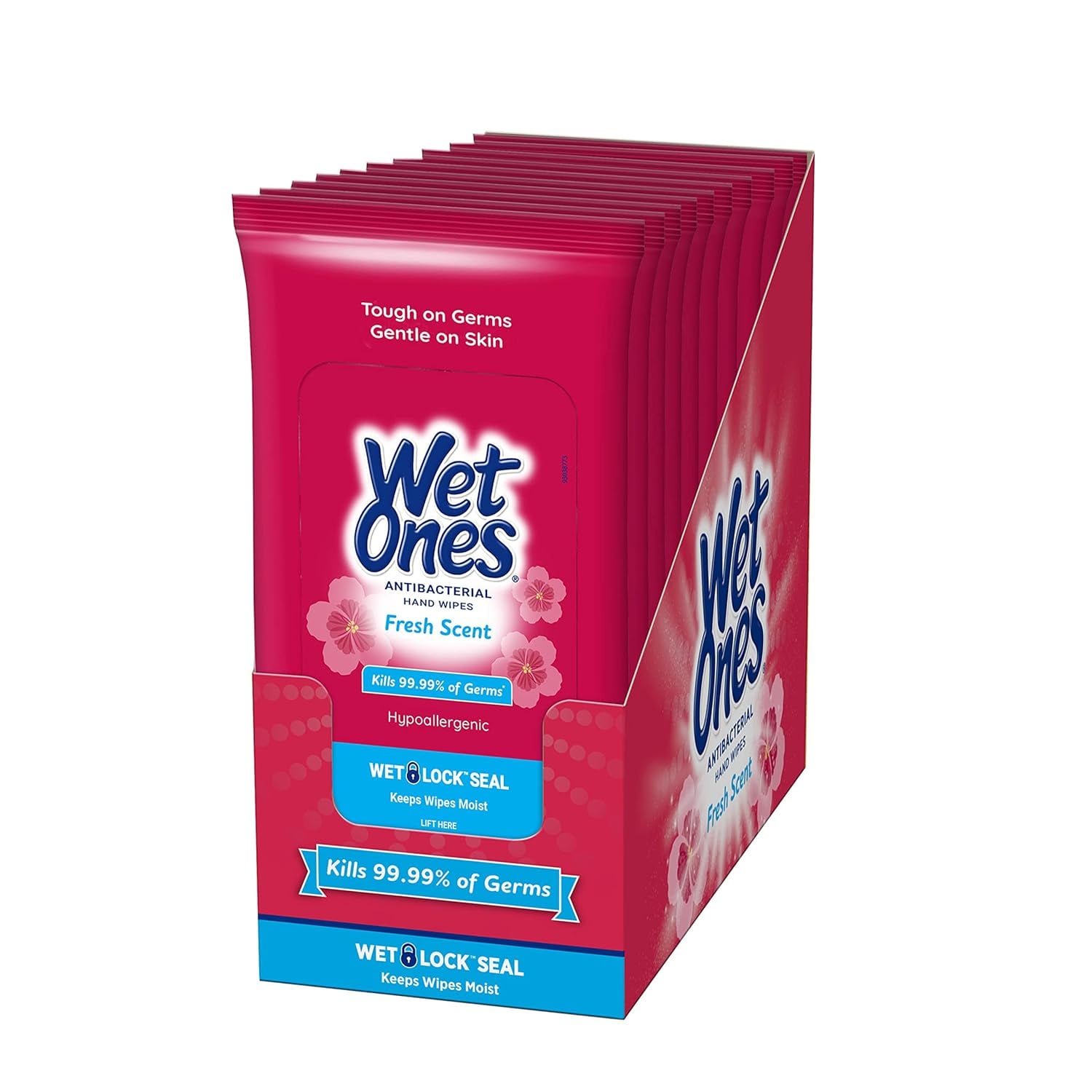 <p><a href="https://www.amazon.com/Wet-Ones-Antibacterial-Wipes-Count/dp/B01KJA4WHW">BUY NOW</a></p><p>$20</p><p><a href="https://www.amazon.com/Wet-Ones-Antibacterial-Wipes-Count/dp/B01KJA4WHW" class="ga-track"><strong>Wet Ones Antibacterial Hand Wipes</strong></a> ($20, originally $23) </p><p>Each of these antibacterial wipe packs comes with 20 wipes, and they're compact enough to slip into your personal item with ease. They're super convenient because you can use them to clean your hands and surfaces, like the tray table on the plane.</p>