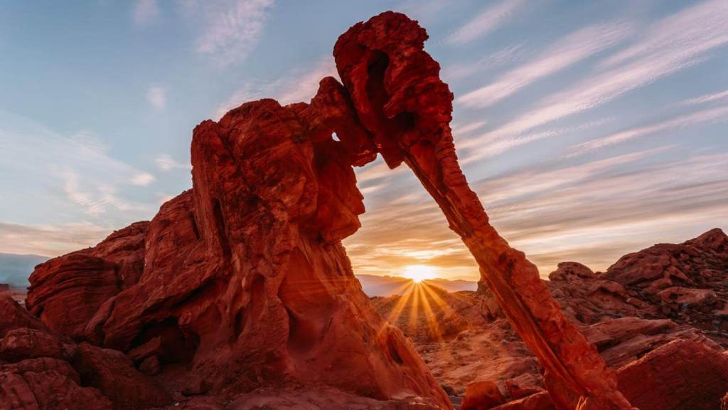 <p>There’s plenty to do and see in Nevada’s Valley of Fire State Park, including petroglyphs, slot canyons, and red arches cut out of rock. You should consider staying at the Atlatl Rock Campground for a relaxing experience. The campgrounds offer RV spots with power, water, and access to showers. </p><p>They are conveniently located near the Atlatl Rock petroglyphs. Remember that all campsites here, except group sites, are on a first-come, first-served basis.</p><p class="has-text-align-center has-medium-font-size">Read also: <a href="https://worldwildschooling.com/us-destinations-for-fall-foliage/">Top US Destinations To See Fall Foliage</a></p>