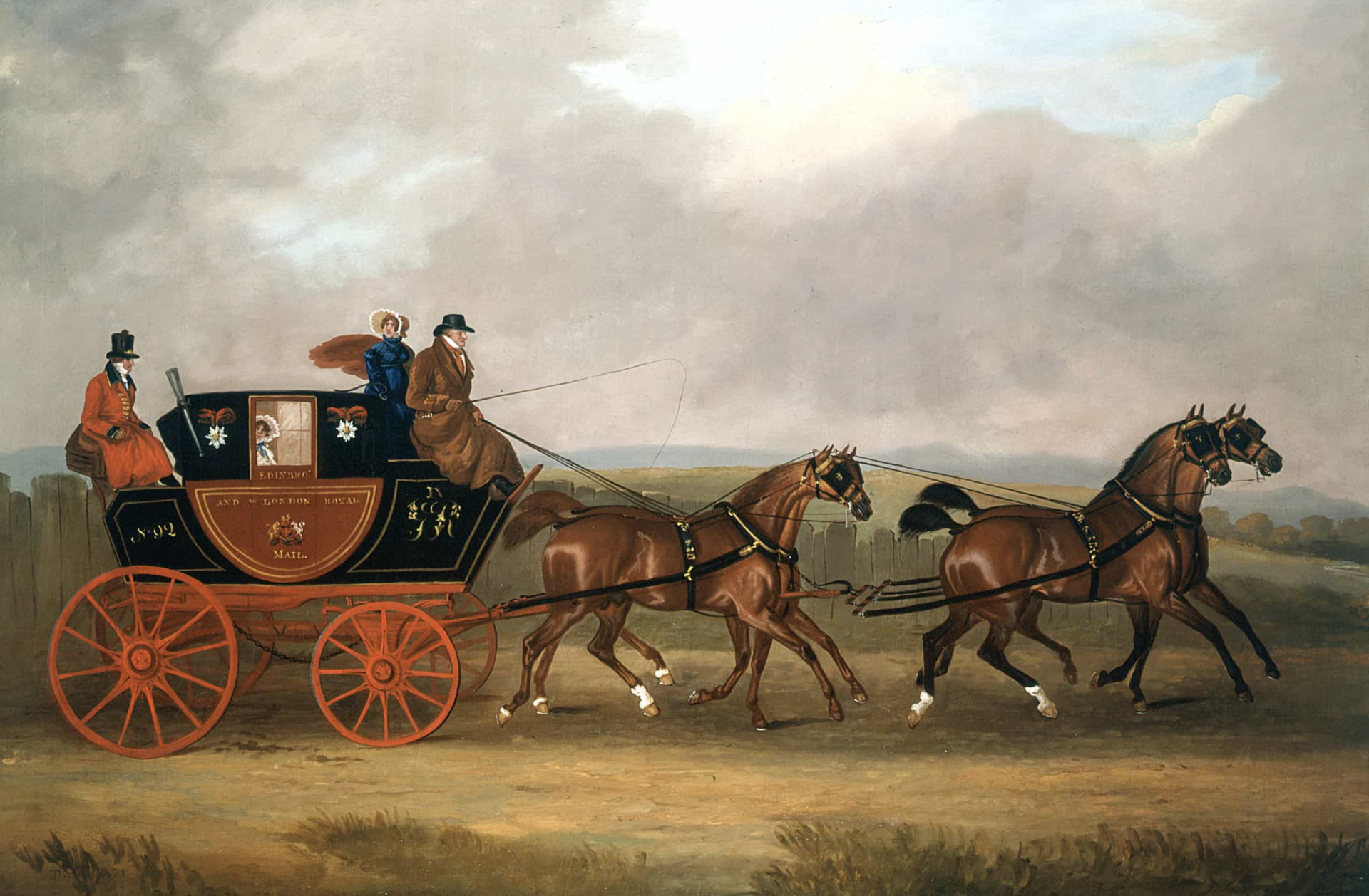 <p>The improvement in the road network in England in the mid-18th century led to the introduction of the mail coach in 1784, providing a combined passenger and mail delivery service. The first mail coach in Britain traveled from London to Edinburgh in about 1785, and to Glasgow in 1788.</p><p><a href="https://www.msn.com/en-us/community/channel/vid-7xx8mnucu55yw63we9va2gwr7uihbxwc68fxqp25x6tg4ftibpra?cvid=94631541bc0f4f89bfd59158d696ad7e">Follow us and access great exclusive content every day</a></p>