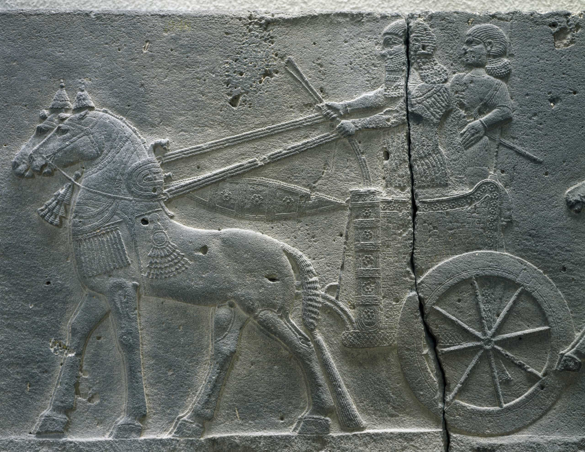 <p>The chariots of antiquity essentially became the first modes of two-wheel horse-drawn transport. Remains of chariots have been discovered from the Indus valley civilization. The ancient Greeks, Egyptians, and Romans all used chariots for warfare. This photograph depicts a basalt relief of the royal chariot from the palace of the 8th-century BCE Assyrian king Tiglath-Pileser III.</p><p><a href="https://www.msn.com/en-us/community/channel/vid-7xx8mnucu55yw63we9va2gwr7uihbxwc68fxqp25x6tg4ftibpra?cvid=94631541bc0f4f89bfd59158d696ad7e">Follow us and access great exclusive content every day</a></p>