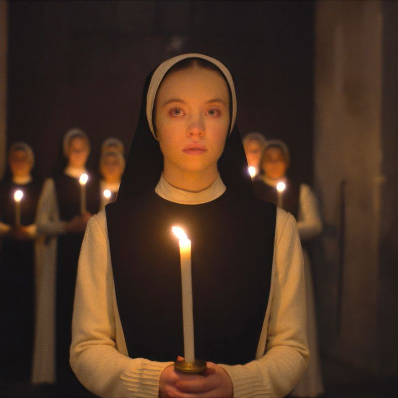 <p>On the heels of her rom-com hit <em>Anyone but You</em>, Sydney Sweeney returns to the big screen as star and producer. This time, however, she’s promoting a psychological horror story set in an Italian convent. <em>Immaculate</em> unfolds through its protagonist, Cecilia, a devout nun who learns she is pregnant with a “miracle” child. Whether the seed is that of God, man, or something way worse is for us to find out come spring.</p><p><em>In theaters March 22.</em></p>