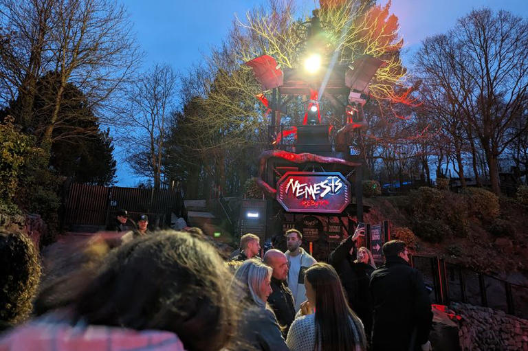 Alton Towers Opens New Nemesis Reborn Ride And We Were First In The Queue