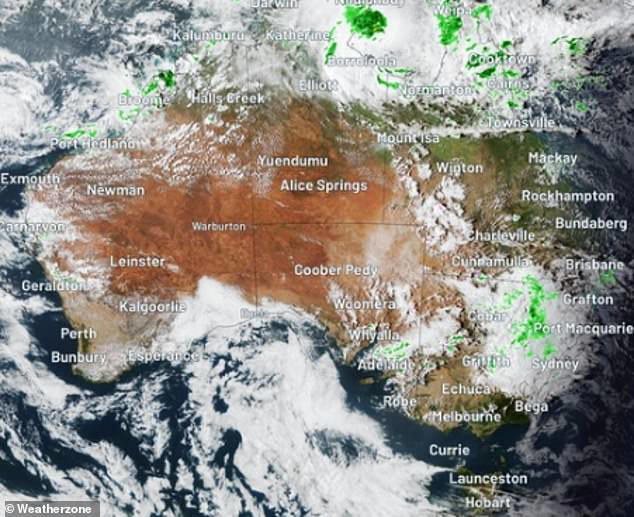 Tropical Cyclone Megan has formed off the coast of northern Australia ...