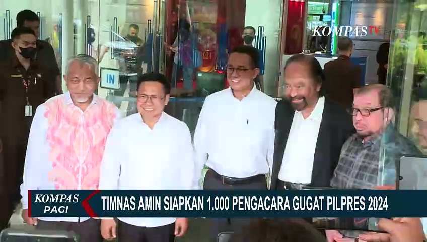 Timnas Amin Siapkan 1.000 Pengacara Untuk Gugat Hasil Pilpres Di MK